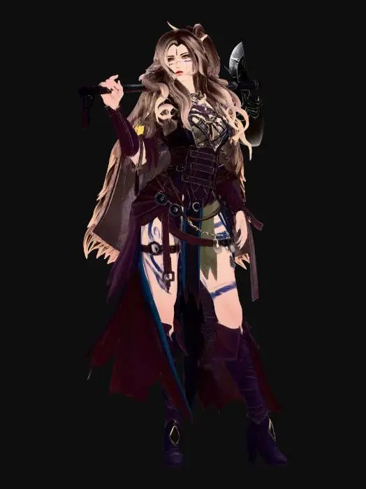 3D model for Shadowsteel Huntress