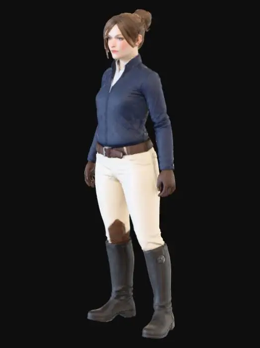 3D model for Equestrian Elegance