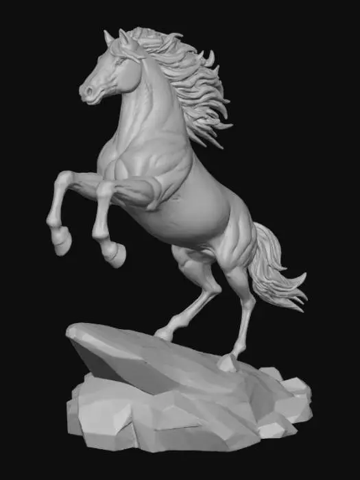 3D model for Majestic Dawn Stallion