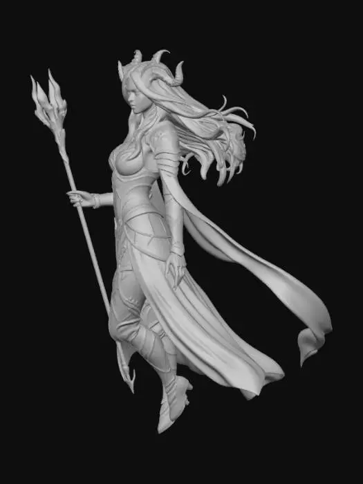 3D model for Enchantress of Shadows