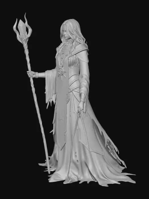 3D model for Sorceress of Shadows