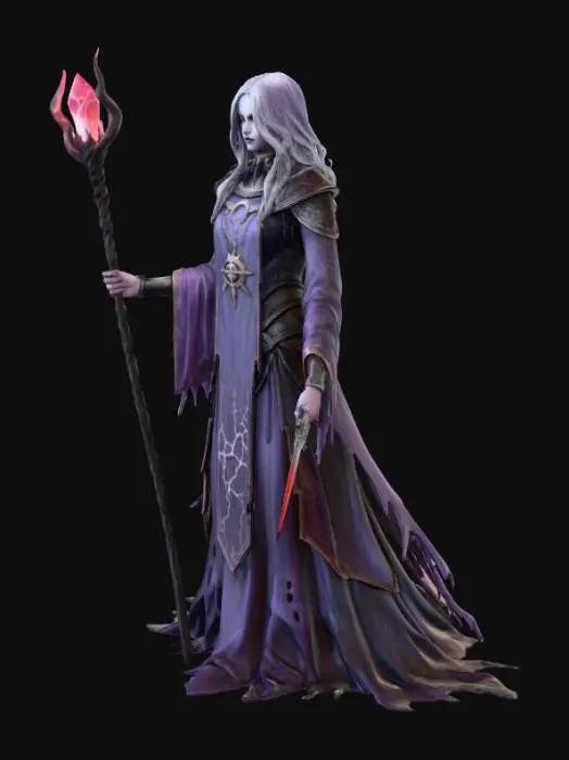 3D model for Sorceress of Shadows