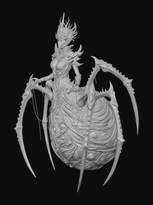 3D model for Arachnid Empress