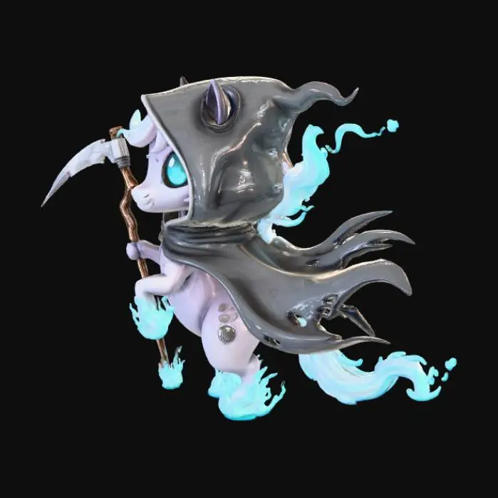 3D model for Spirit Reaper Pony