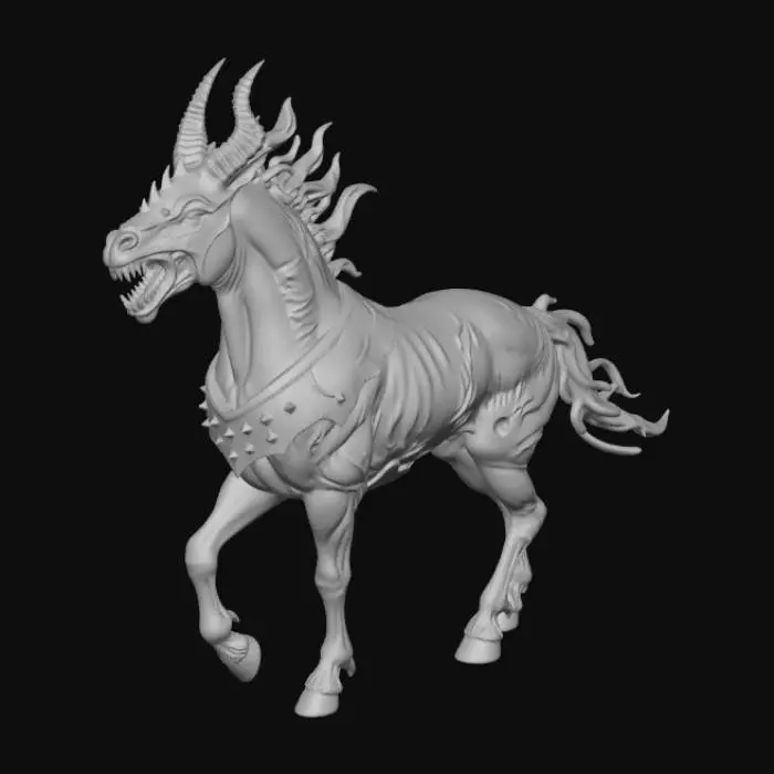 3D model for Inferno Steed
