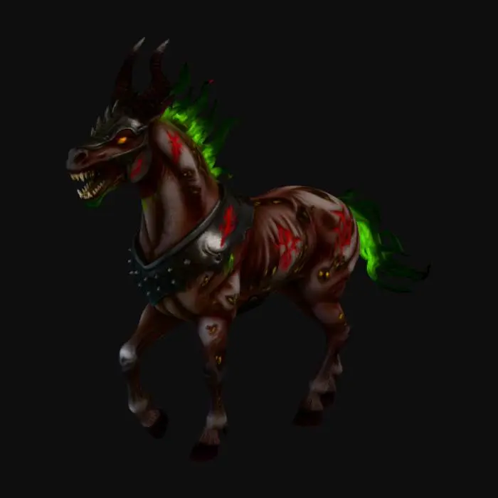 3D model for Inferno Steed