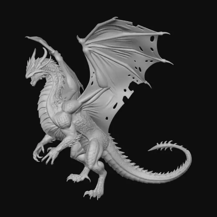 3D model for Doom Dragon
