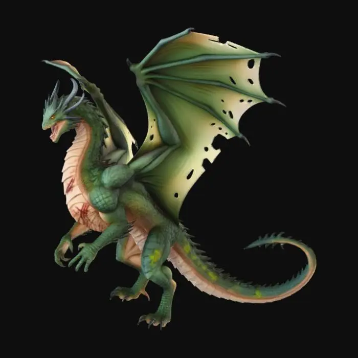 3D model for Doom Dragon