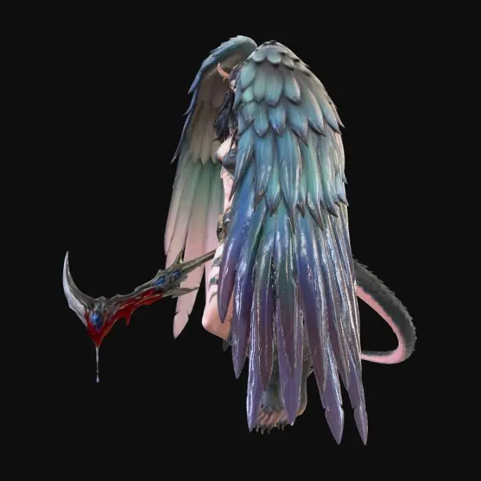 3D model for Angelic Fury