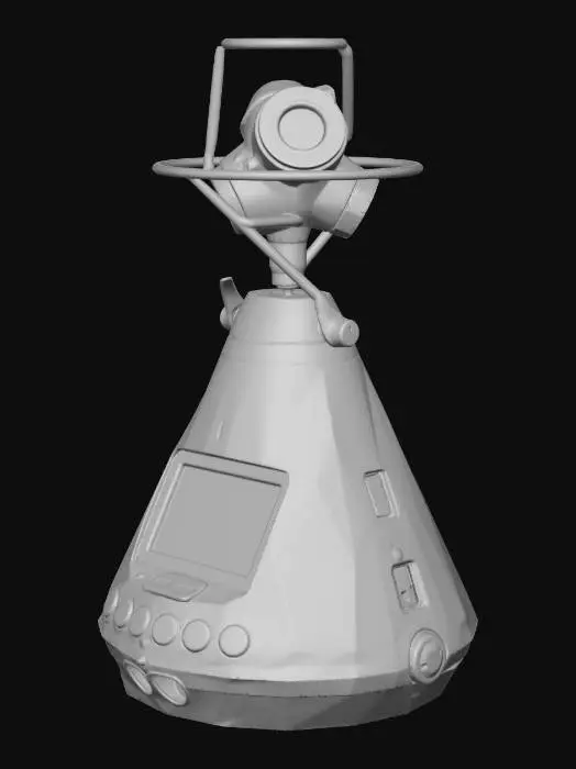 3D model for Microphone in Shock Mount