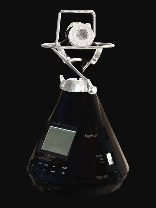 3D model for Microphone in Shock Mount