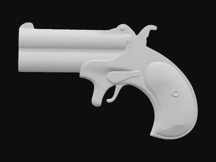 3D model for Western Derringer RP2