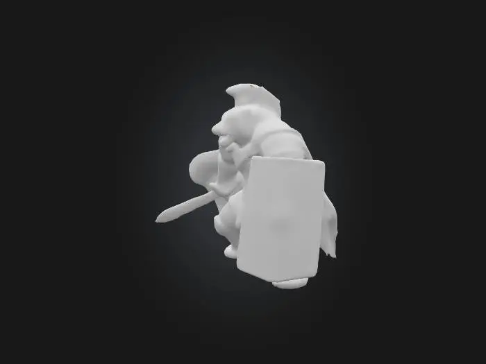 3D model for Gladiator Polar Bear, #PBR#