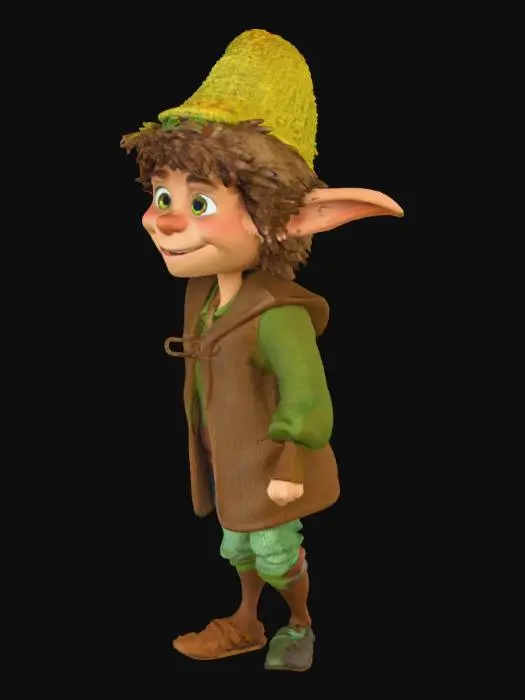 3D model for Elf Character