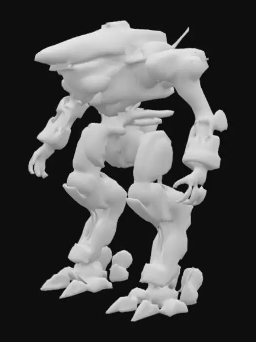 3D model for mecha metal gear Rex death stranding