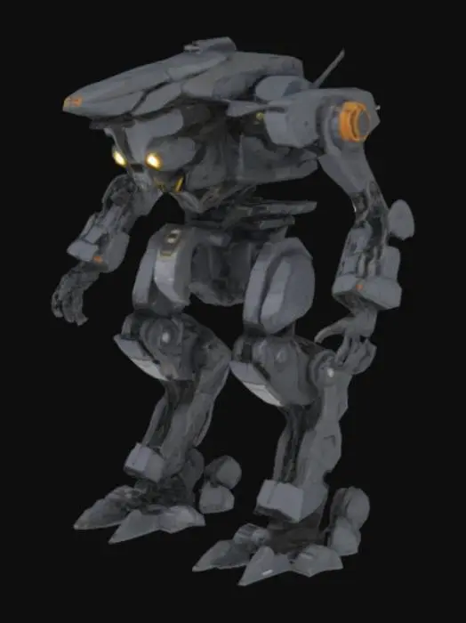 3D model for mecha metal gear Rex death stranding