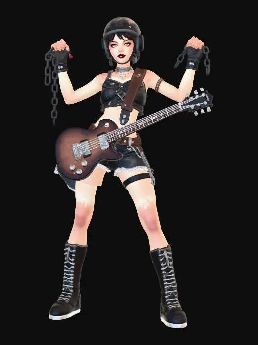 3D model for Chains of Rock