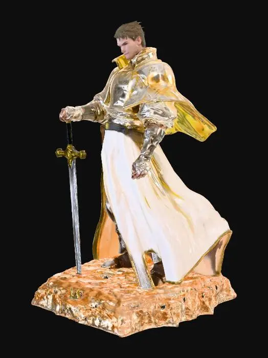 3D model for Radiant Paladin