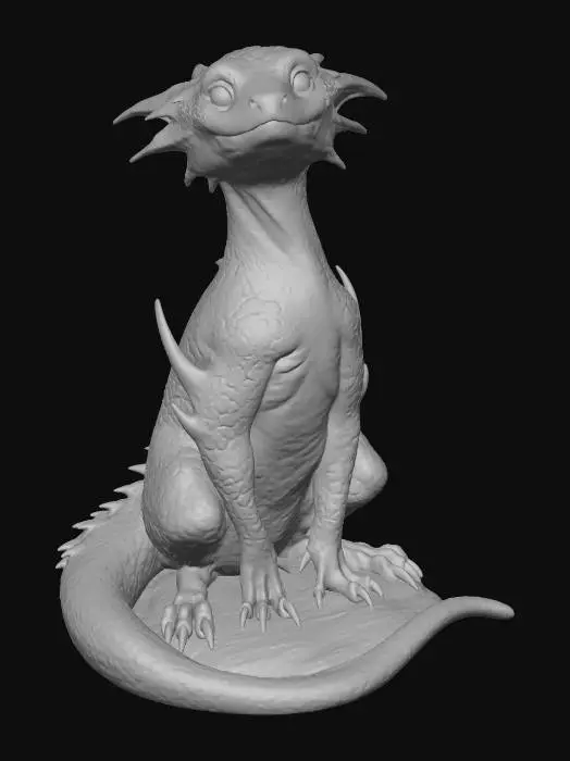 3D model for Dragonsong Forest