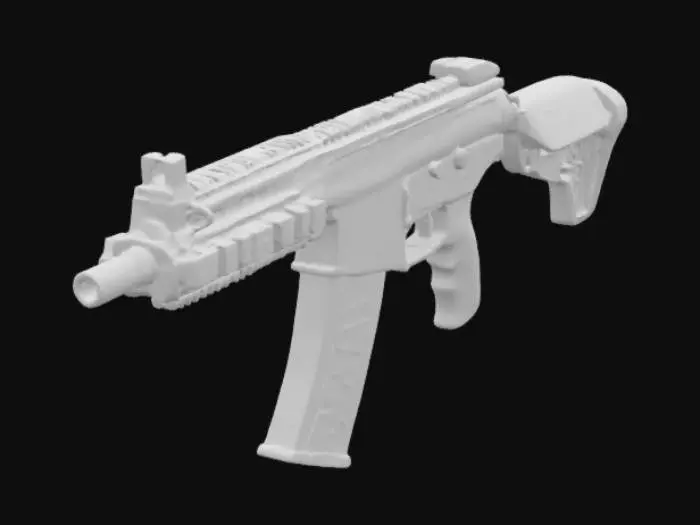3D model for cz scorpion evo 3 solid shell 
