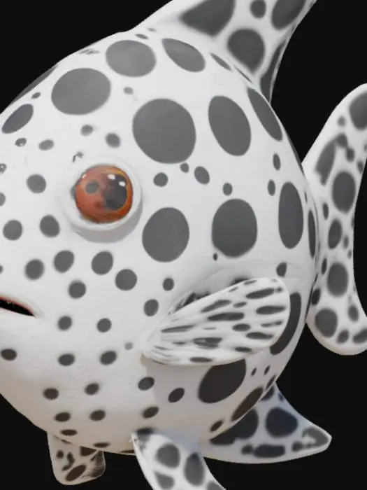 3D model for Polka Dot Fish