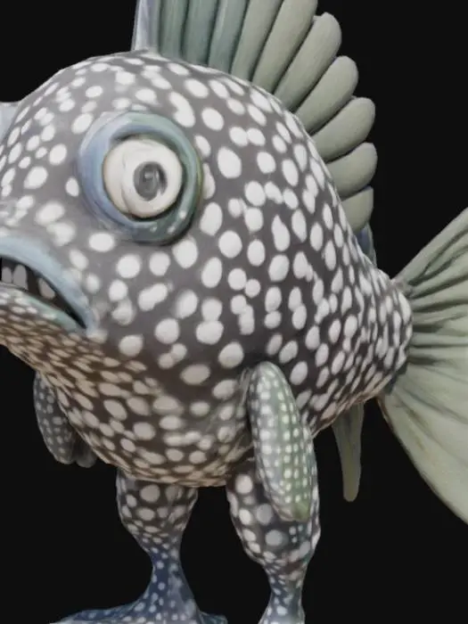 3D model for Spotted Seawalker