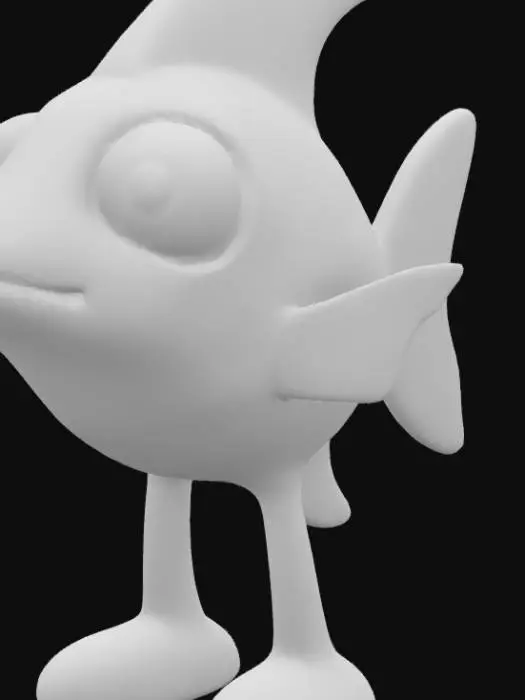 3D model for Spotted Finny Stance