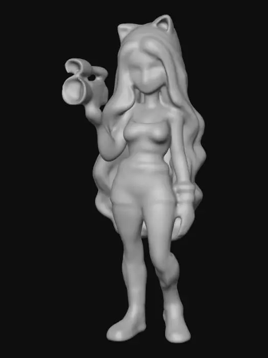 3D model for Videographer Chic