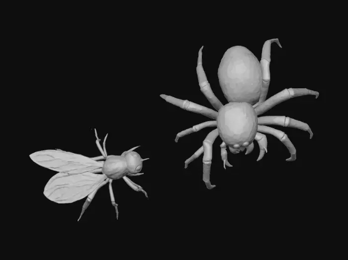 3D model for Web of Colorful Intrigue