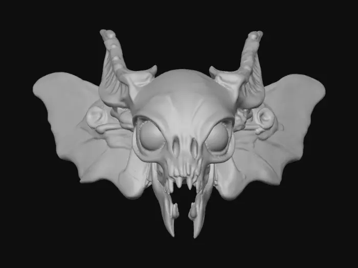 3D model for Creepy , Death's-head hawkmoth
Bright bold colors of orange and purple a fantasy creation come to life in 3d , #Halloween2025#