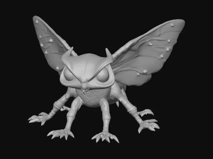 3D model for Creepy , Death's-head hawkmoth
Bright bold colors of orange and purple a fantasy creation come to life in 3d , #Halloween2025#