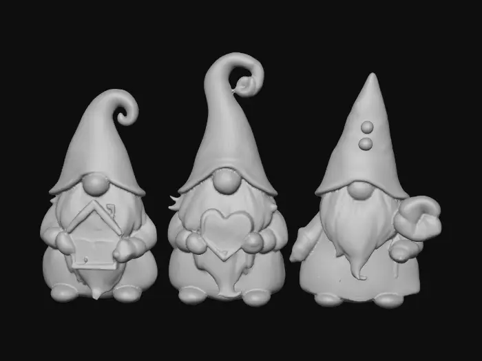 3D model for Gingerbread Gnomes Wonderland, #Christmas2025#