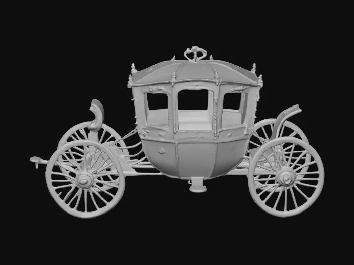 3D model for Royal Rose Carriage