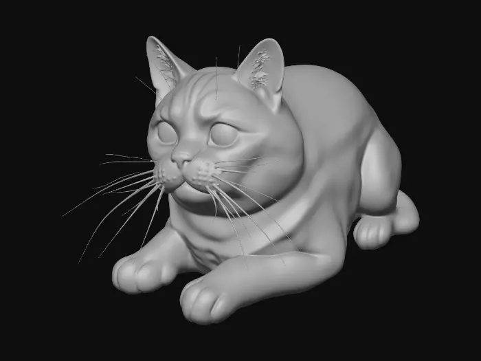 3D model for Whiskered Wonder