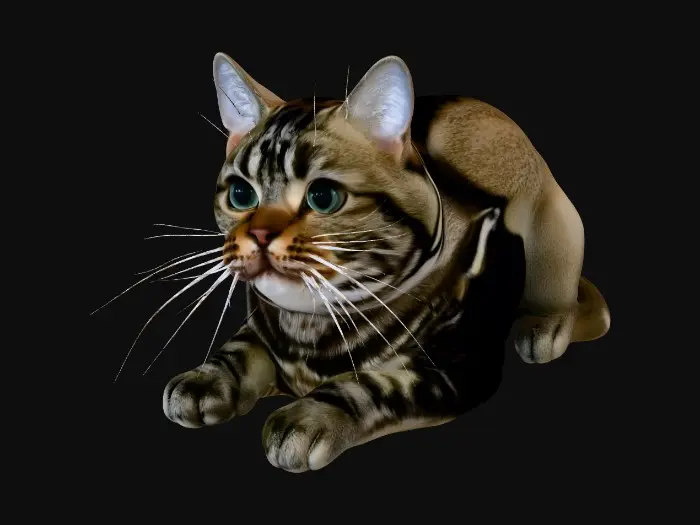 3D model for Whiskered Wonder