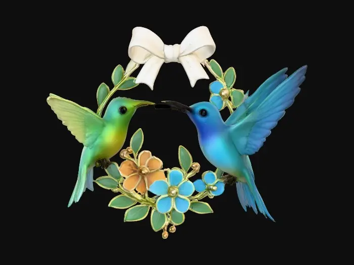 3D model for Hummingbird Embrace