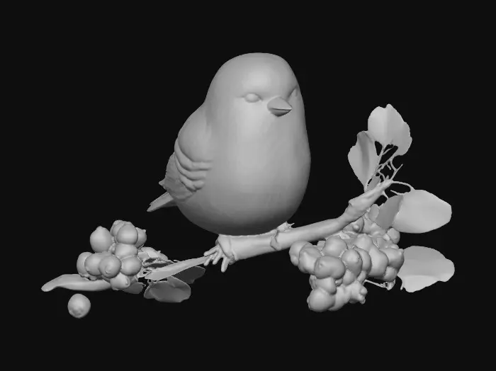 3D model for Berry Perch