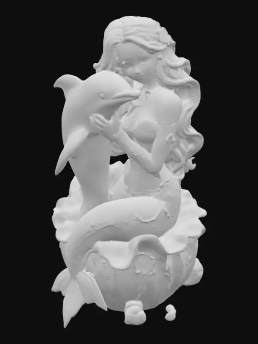 3D model for Mermaid's Embrace
