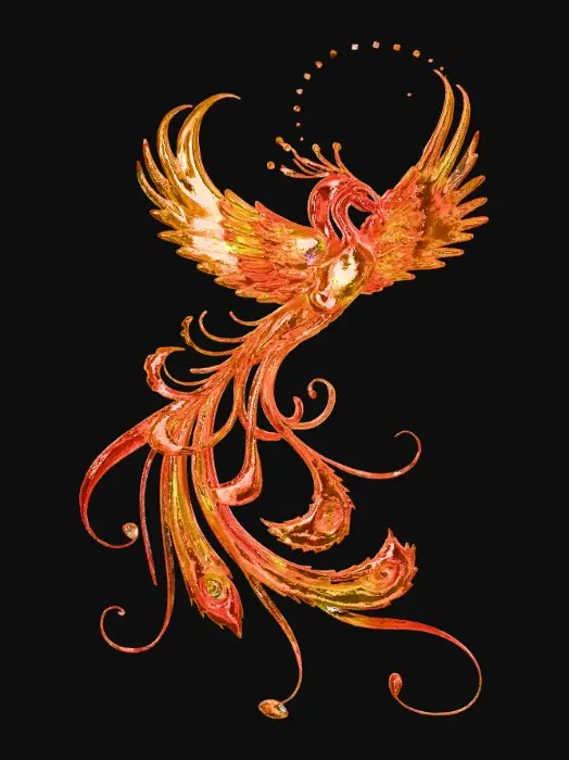 3D model for Ethereal Phoenix