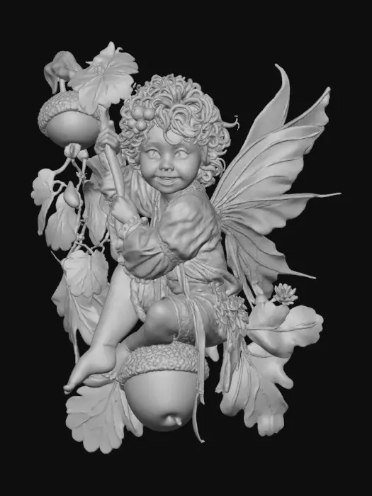 3D model for Forest Sprite