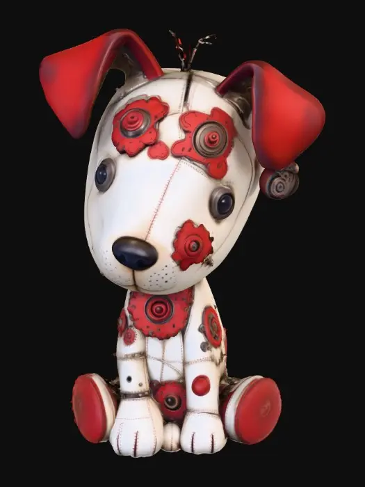 3D model for Steampunk Pup, #Halloween2025#