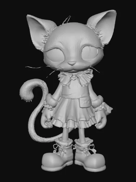3D model for Whisker Chic, #Halloween2025#