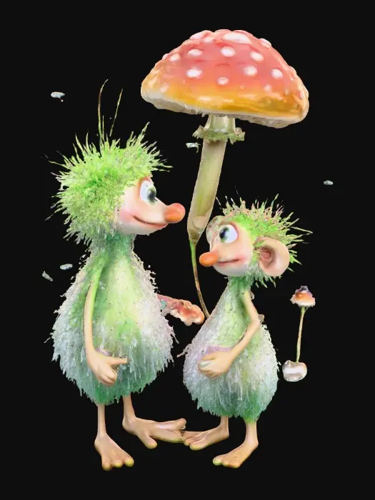 3D model for Forest Sprites Meeting, #Halloween2025#