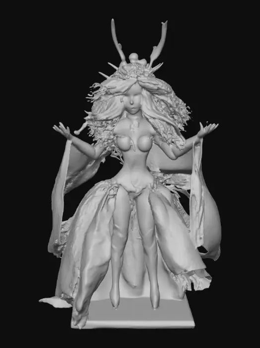 3D model for Gothic Enchantress