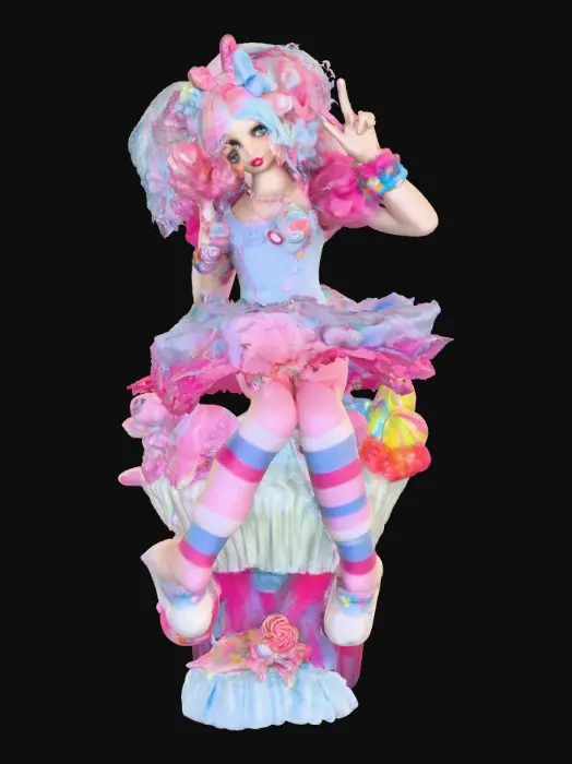 3D model for Candyland Dreamer, #Halloween2025#