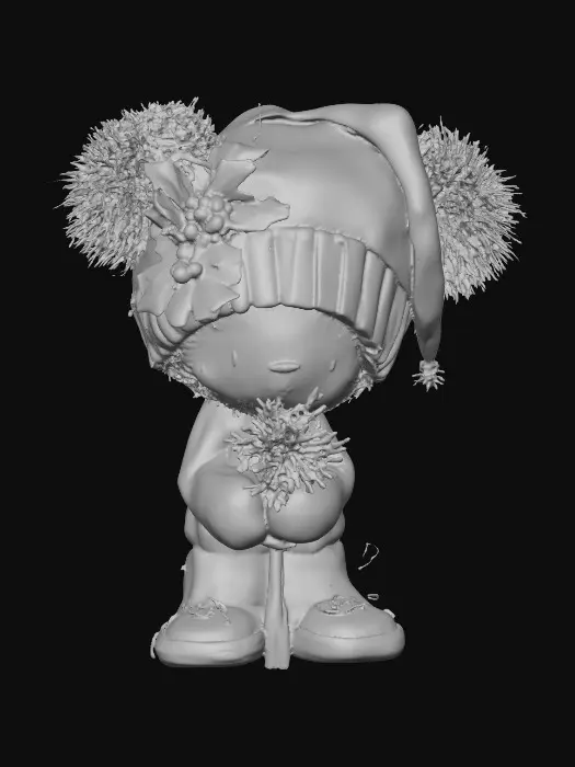 3D model for Winter Cuddle Bear, #Christmas2025#