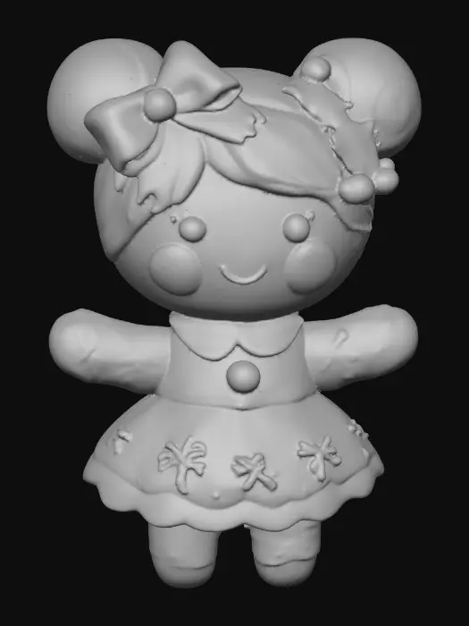 3D model for Gingerbread Cheer