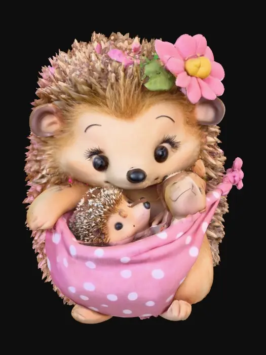 3D model for Hedgehog Snuggle, #Christmas2025#