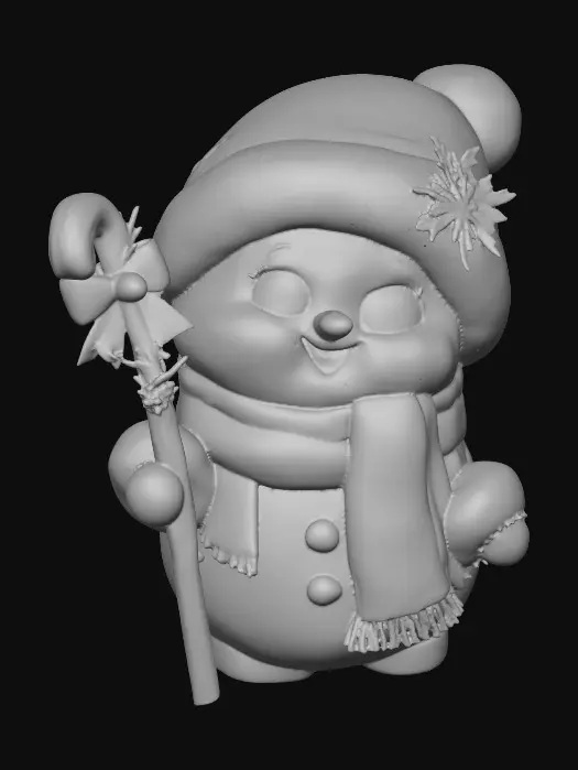 3D model for Snowy Smiles, #Christmas2025#