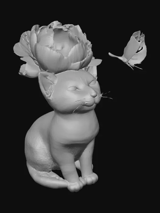 3D model for Curious Whiskers, #Christmas2025#